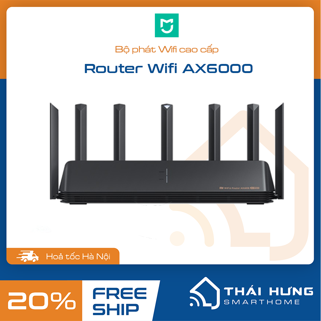 BỘ PHÁT WIFI ROUTER WIFI 6 Mi AIOT AX3600/AX6000/AX3200