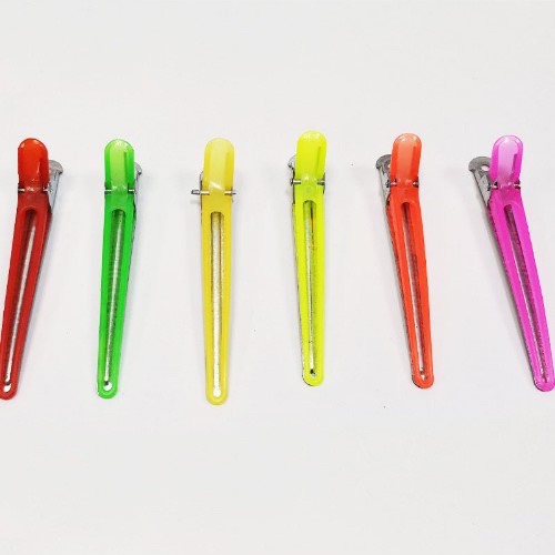 Set 12 cái kẹp tóc mỏ vịt dùng trong salon