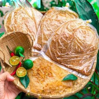 Bánh tráng Xì Ke muối tỏi 100gr