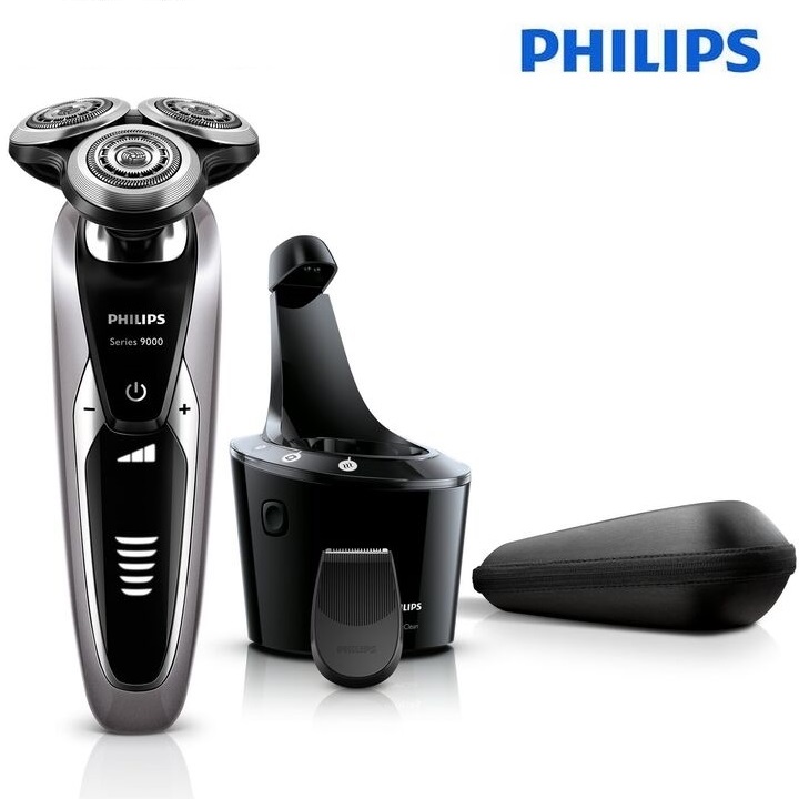 Máy cạo râu khô và ướt cao cấp Philips Norelco S9311/84 đầu cạo linh hoạt theo 8 hướng - Bảo hành 2 năm