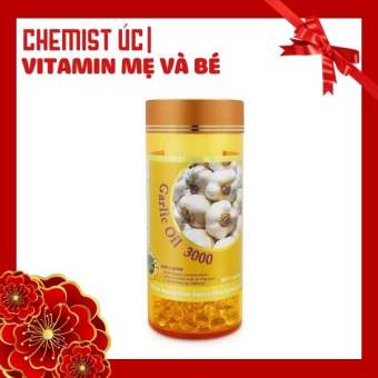 Tinh dầu tỏi Garlic Oil 3000mg Spring Leaf 365 viên của Úc