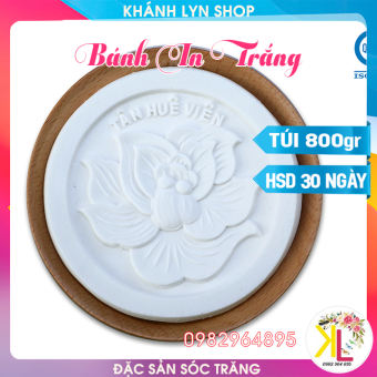 BÁNH IN TRẮNG TÂN HUÊ VIÊN - Hộp 4 cái 800gr - Đồ ăn vặt NGON BỔ RẺ TỐT cho sức khỏe