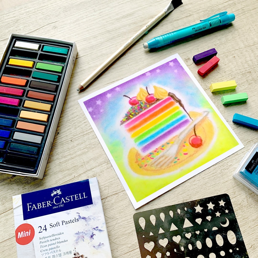 Faber-Castell Paint by Number Cupcake Pop-Art