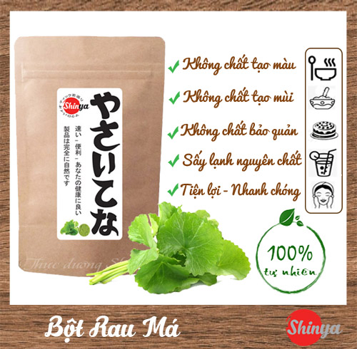 BỘT RAU MÁ NGUYÊN CHẤT DÙNG ĐỂ UỐNG 50G