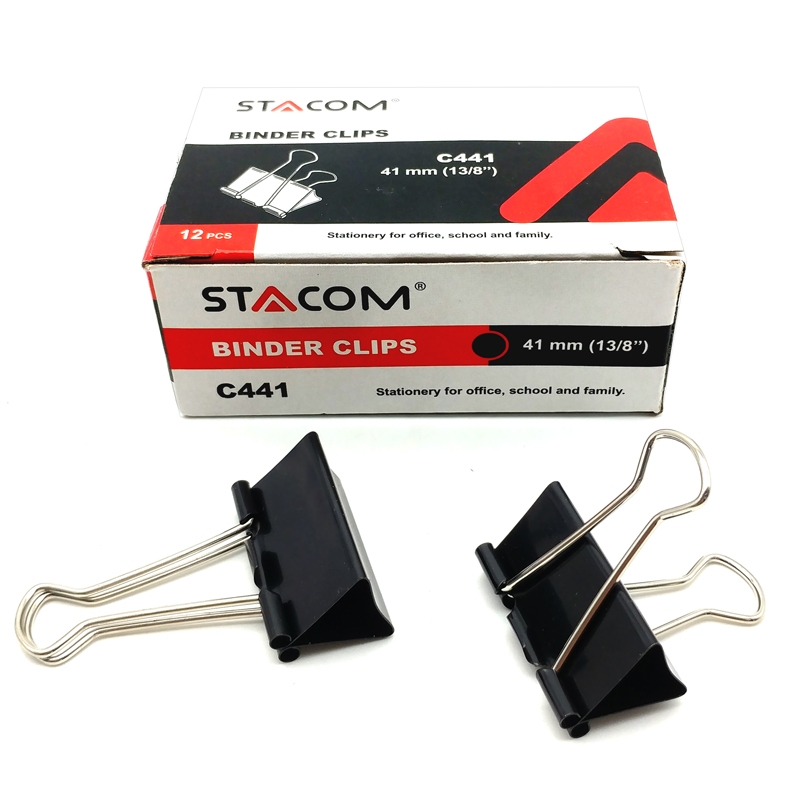 Kẹp bướm đen stacom c441