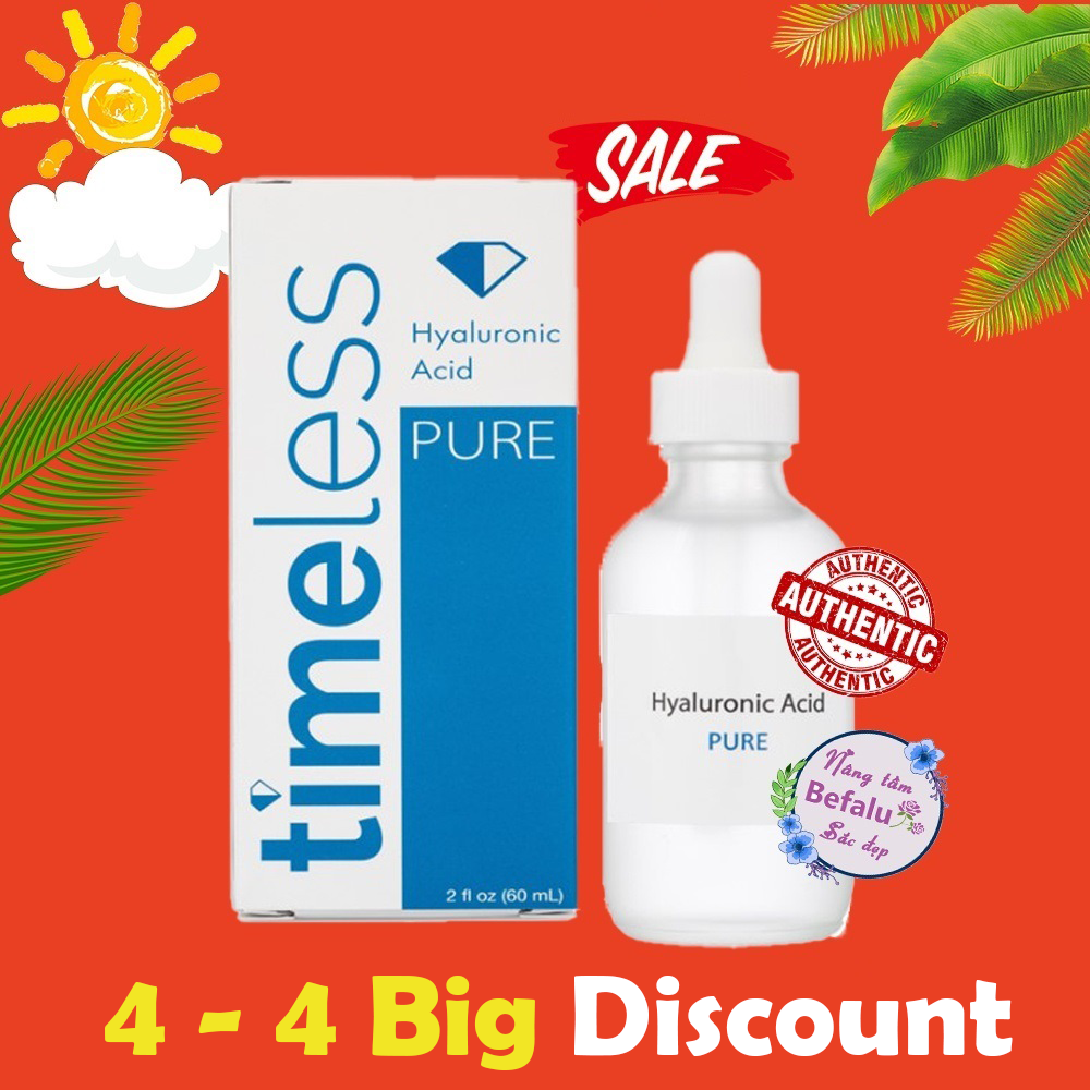 Serum dưỡng ẩm Timeless HA Pure 30ml