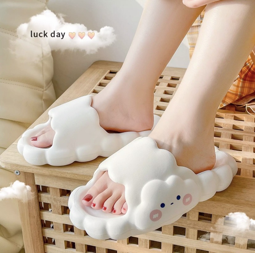 Dép đám mây Dép bánh mì đám mây Dép bánh mì mẫu mới