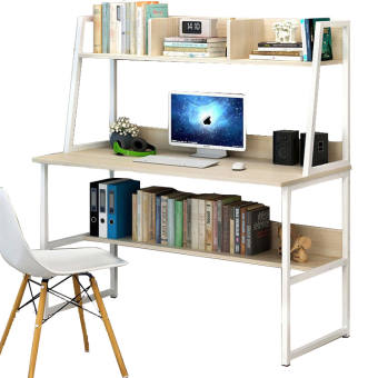 Bàn học sinh, bàn làm việc kiểu Hàn đơn giản, tháo lắp dễ dàng, kích thước dài 100cm