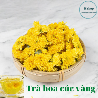 Trà hoa cúc vàng sấy khô nguyên bông gói 50g