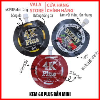 Kem 4K Mini Thái Lan, Túi Dùng thử Mẫu mới