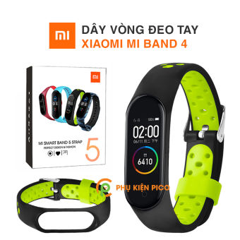 Dây đeo thay thế Mi Band 4 - Dây silicon vòng đeo tay Miband 4 chính hãng Xiaomi (Xiaomi Mi Band 4)