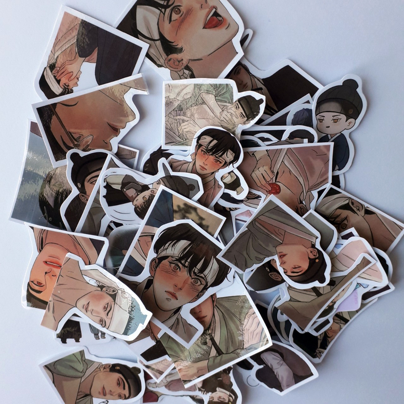 Sticker/ hình dán anime Dạ Ký (combo 30-60stickers)
