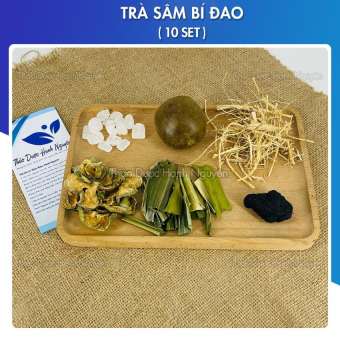 10 Set Trà Sâm Bí Đao (Tặng kèm hạt Chia)
