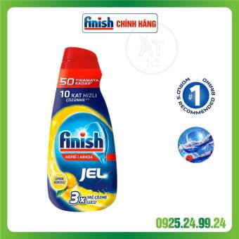 Gel rửa chén bát Finish All In 1 Max 1000ml dùng cho máy rửa chén bát