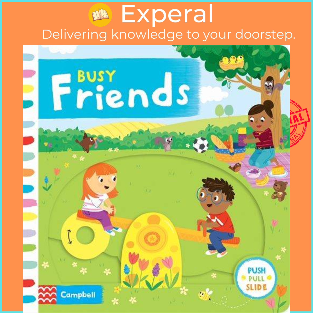 Campbell Busy Book Series Interactive Board Books For Toddlers