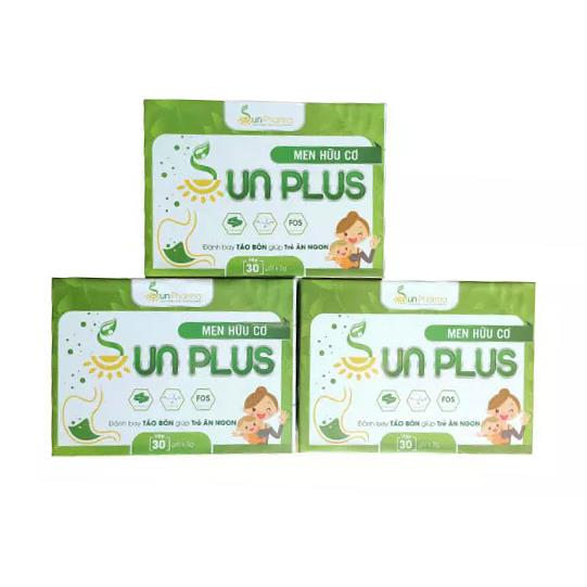 Men hữu cơ sunplus- tăng cường tiêu tóa, tết táo bón, hết rối loạn tiêu hóa,hết biếng ăn