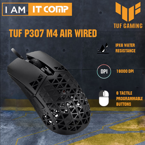 ASUS Gaming Wired Mouse TUF M4 AIR P307 (90MP02K0-BMUA00)