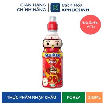 Nước Sunkist Vị Táo 210Ml