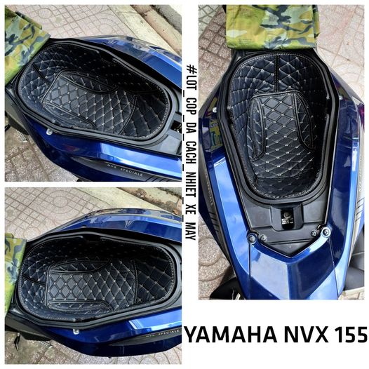 Lót cốp da cao cấp Yamaha NVX CÓ TÚi thêu logo Yamaha cực đẹp