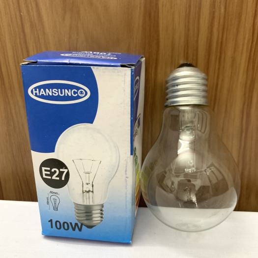 Bóng Đèn Sợi Đốt Đui E27 25W, 40W, 60W, 75W, 100W, 200W Ánh Sáng Vàng Sưởi Ấm Gia Súc,Gia Cầm,Úm Gà Con