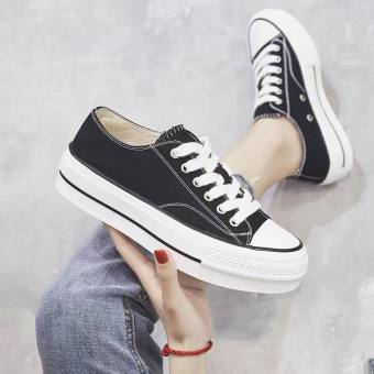 Giày thể thao nữ  vải cột dây phong cách Hàn quốc cực đẹp