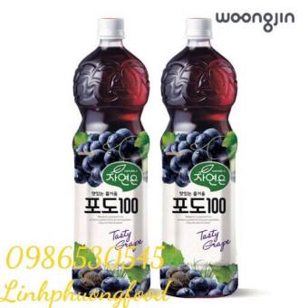 Nước Nho Woongjin Hàn Quốc 1.5L