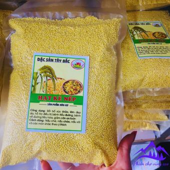 Hạt kê nếp vàng đã tách vỏ loại 1 (500g, 1kg), hạt kê cho bé ăn dặm organic hữu cơ nấu chè, xôi, làm bánh, sữa hạt, nấu cháo cho bé