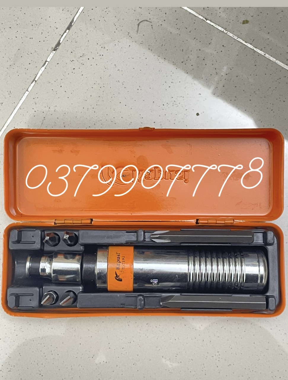 Bộ vít đóng 7pc kapusi