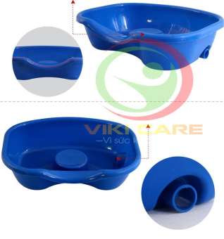Chậu gội đầu tại giường