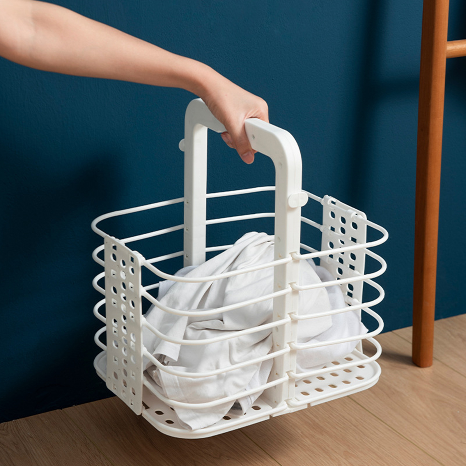 Rego001 Giỏ Đựng Quần Áo Sáng Tạo, Đóng Mở Đồ Chơi Phòng Trẻ Em PP Thoáng Khí, Giỏ Đựng Đồ Giặt Trong Nhà