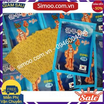 SẢN PHẨM CHÍNH HÃNG Cao dán sâm bịch 25 miếng