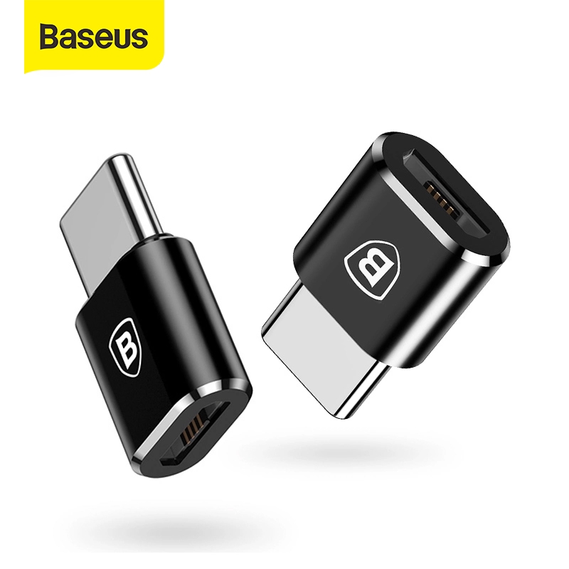 Jack chuyển đầu chuyển đổi adapter từ micro usb sang type c Baseus cho samsung xiaomi,..vv
