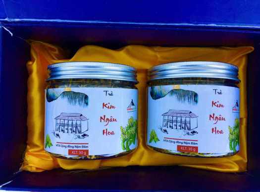 Trà Kim ngân hoa - Kháng sinh tự nhiên từ thực vật, giúp lợi tiểu và thải độc.