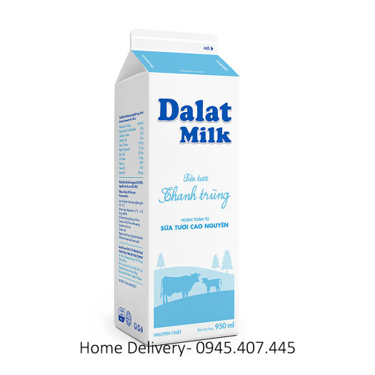 SỮA THANH TRÙNG DALAT MILK 950ML