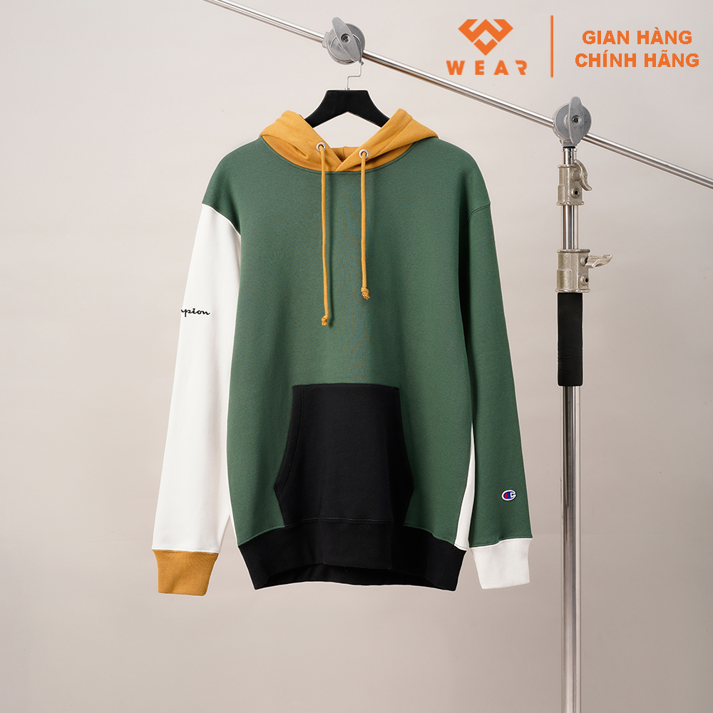 Áo champion jp pullover sweatshirt - olive - c3u101olv