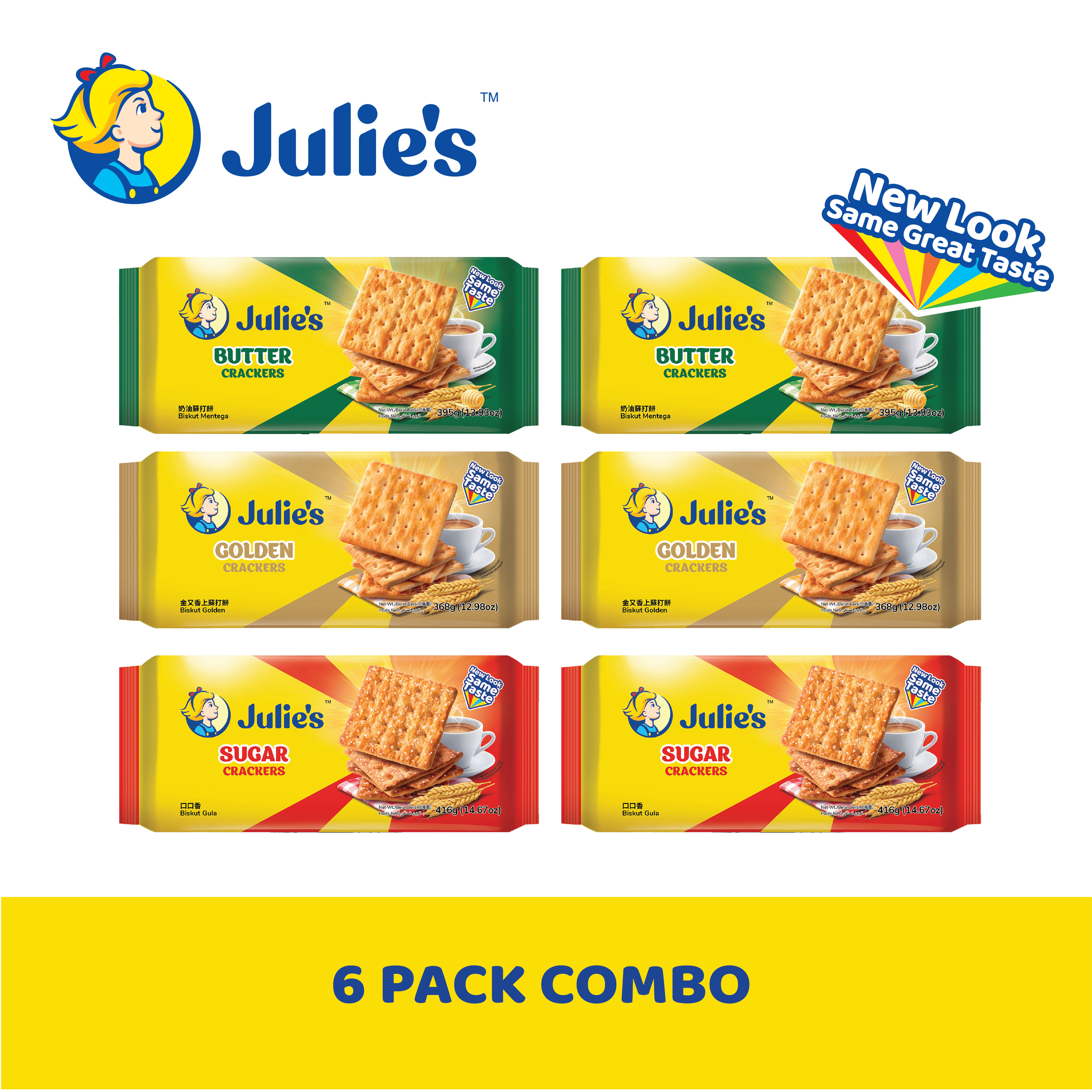 Julie's Crackers Combo Pack