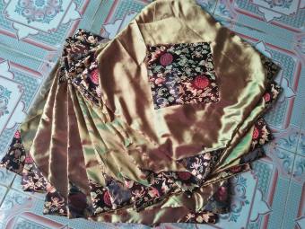 Vỏ bọc Đệm ngồi bệt thảm trải ghế gối tựa 40x40 cm