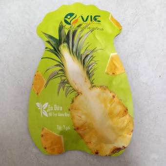 kẹo dứa giảm cân VIC Organic - giảm cân dứa - gói 7 viên chính hãng