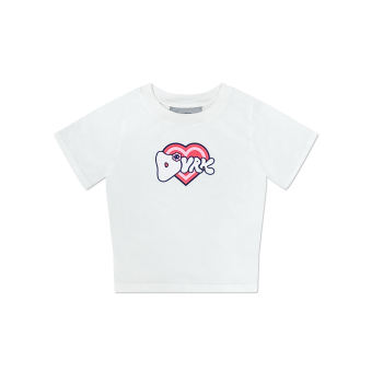 DVRK - Áo thun nữ tay ngắn cổ tròn họa tiết HEART - DVRK - 22SS