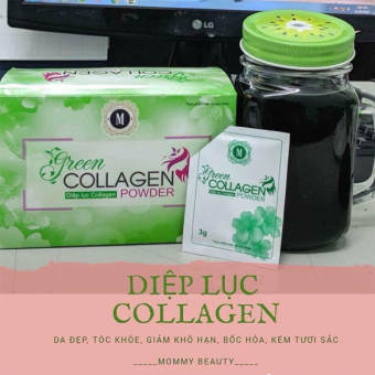 Diệp Lục Colagen hộp 30 gói