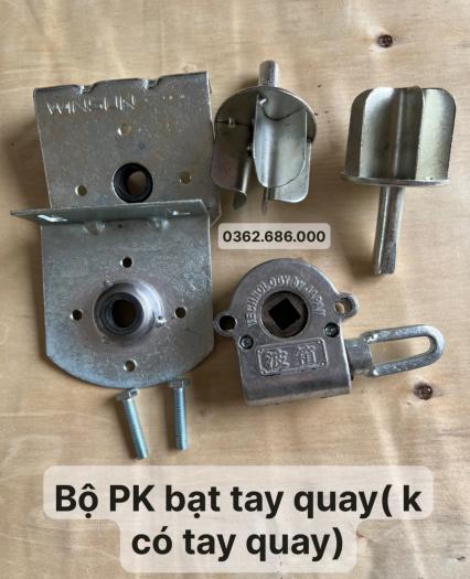 Bộ linh kiện tay quay bạt cuốn( phụ kiện bạt)