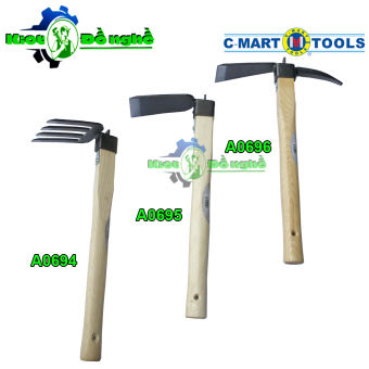 Cào cỏ - Cuốc chim - Cuốc làm vườn mini C-MART A0694 A0695 A0696 - KIOT ĐỒ NGHỀ