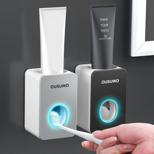 YKS Kem Đánh Răng Ép, Dụng Cụ Bóp Không Cần Đục Lỗ Treo Tường