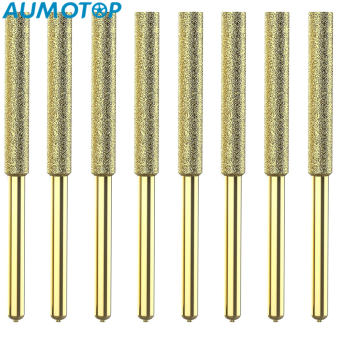 8 cái cưa bit mạ titan Dụng cụ mài dao kim cương độ cứng cao dũa cưa xích điện