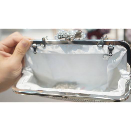 Bóp đi tiệc đính Đá Quai Xách 317.