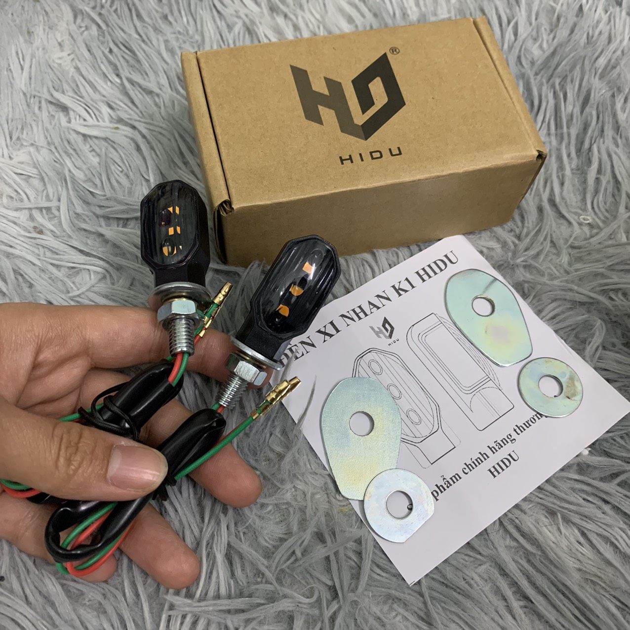 Xi nhan K1 Hidu dành cho nhiều loại xe