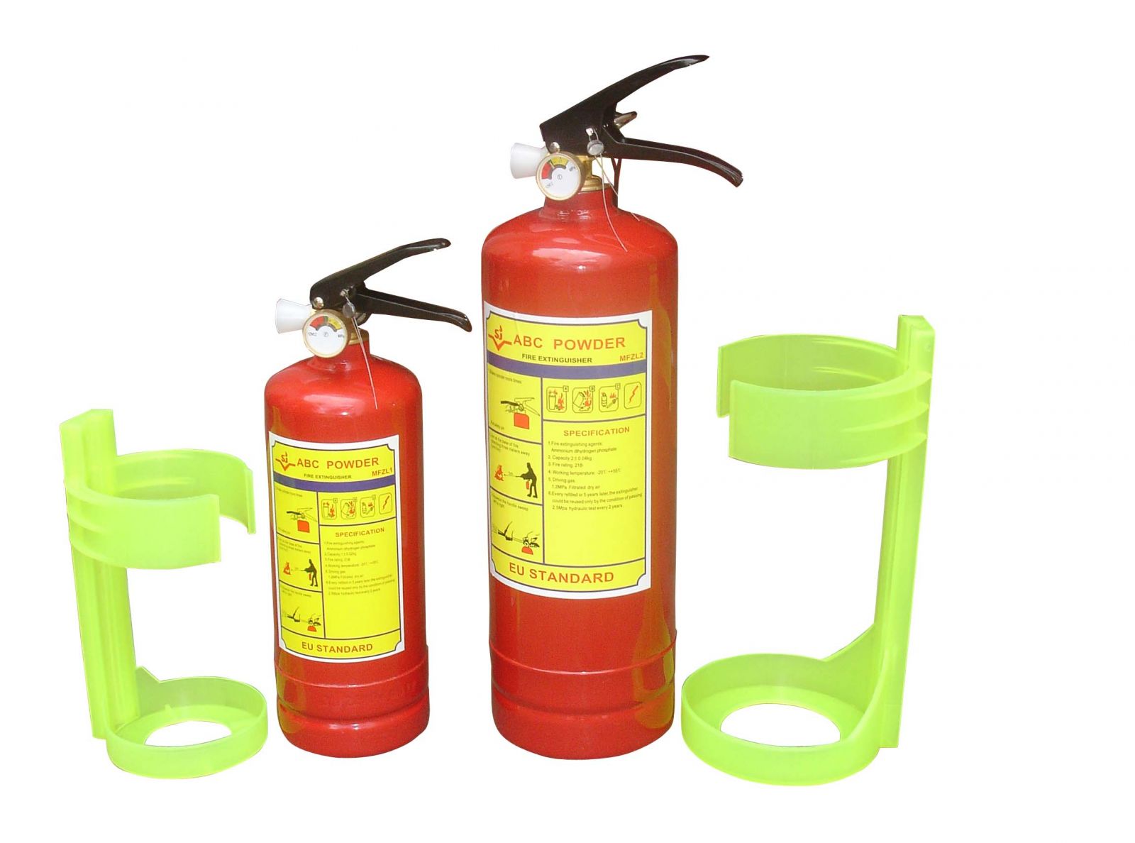 Bình chữa cháy otô và xe tải / bình cứu hỏa bột ABC 2kg MFZL2 -kèm giá treo