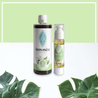 Combo bộ sản phẩm tóc suôn mượt - Lam Mộc