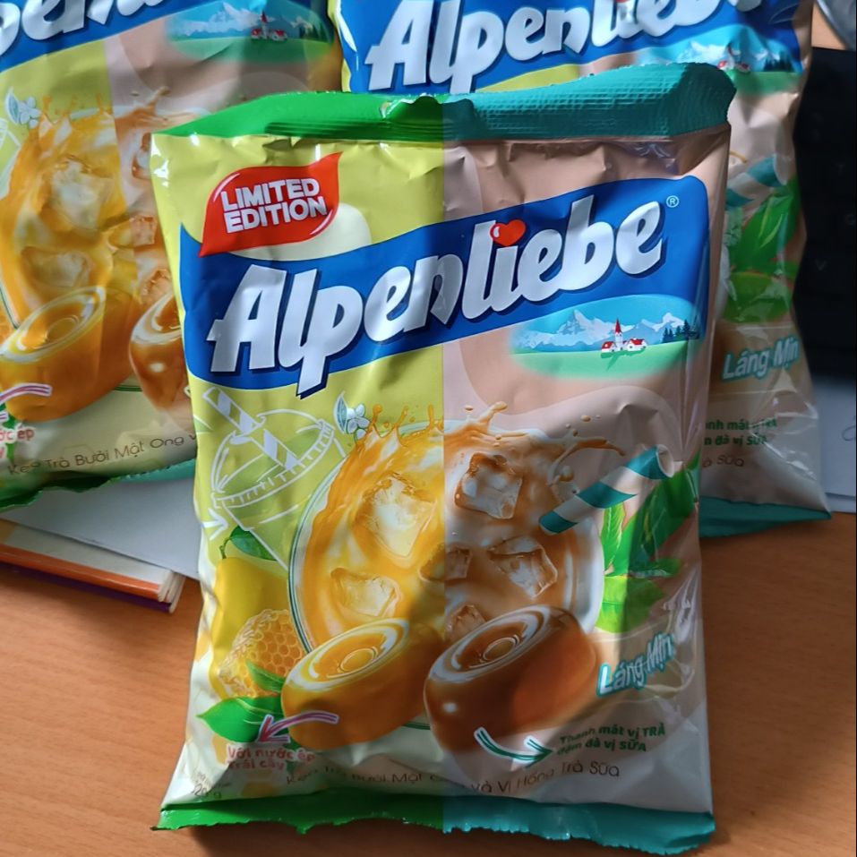 GÓI LỚN kẹo Alpenliebe đủ vị 2 Chew xoài muối ớt bạc hà hồng trà sữa