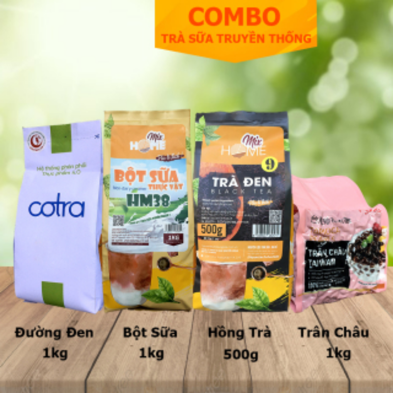 Combo Trà Sữa Đài Loan ngon tuyệt hảo